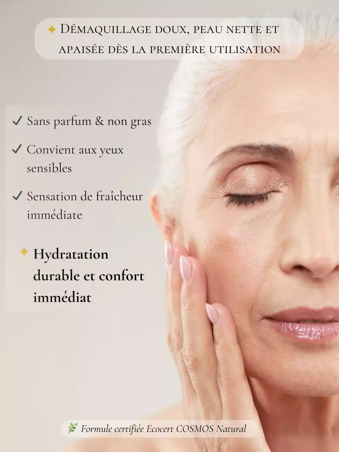 Biphasic makeup remover - moisturizer