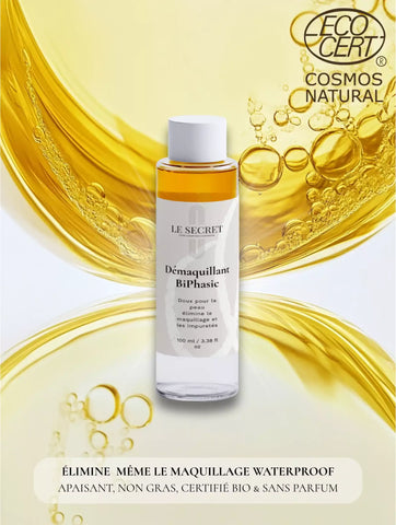 Biphasic makeup remover - moisturizer